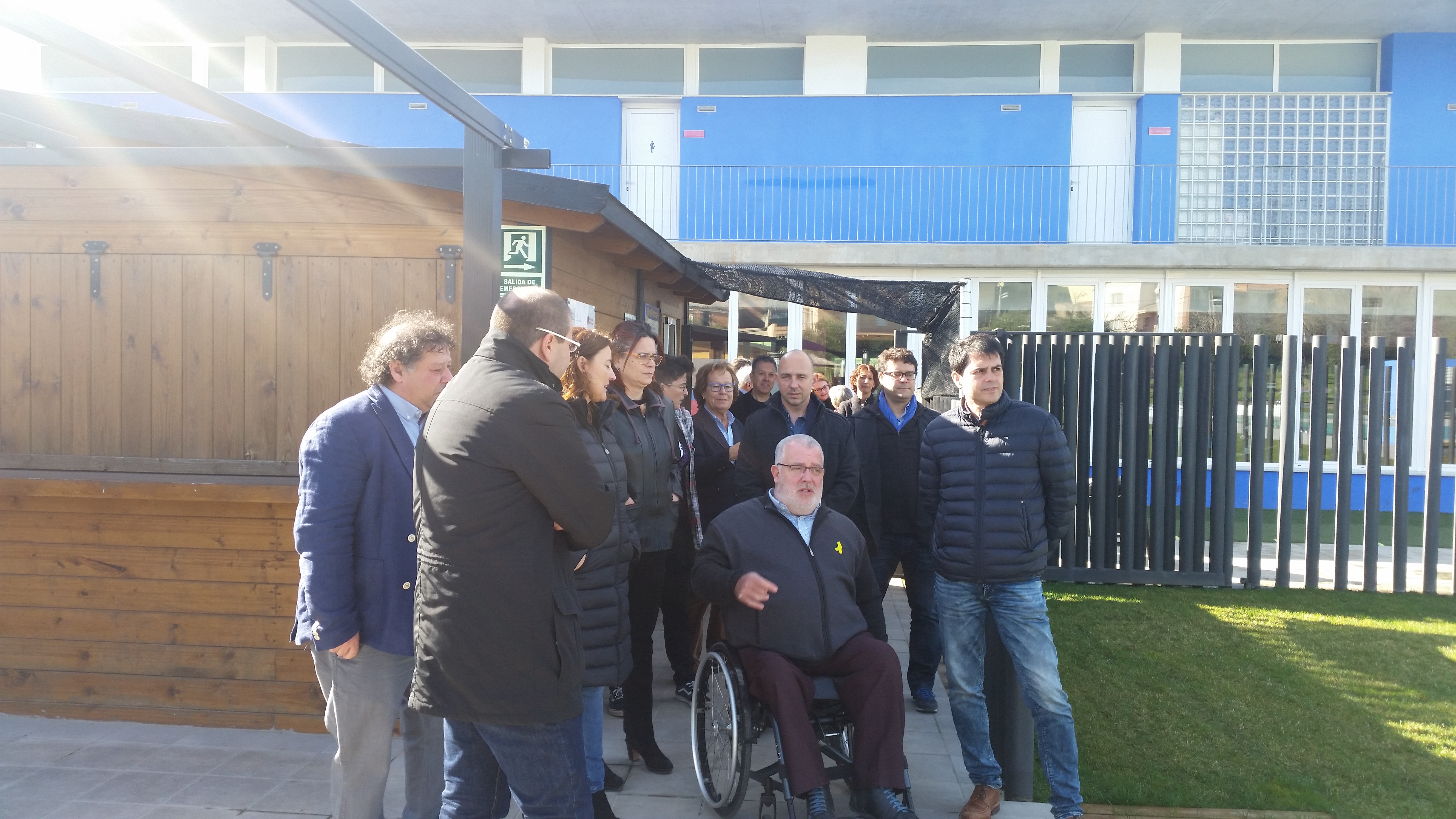 Mercè Conesa, presidenta de la Diputació de Barcelona, visita Masquefa