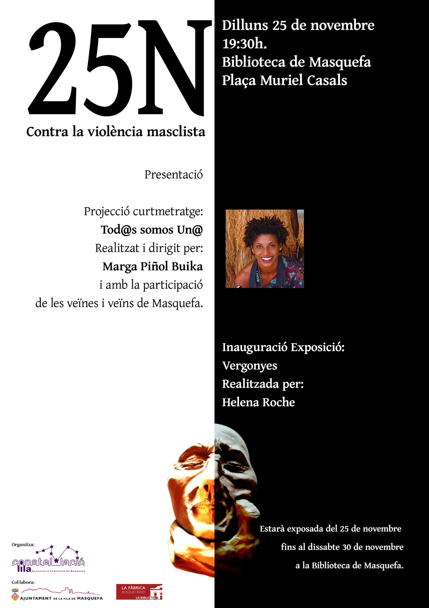 Masquefa se suma al Dia Internacional per a l’Eliminació de la Violència Envers les Dones