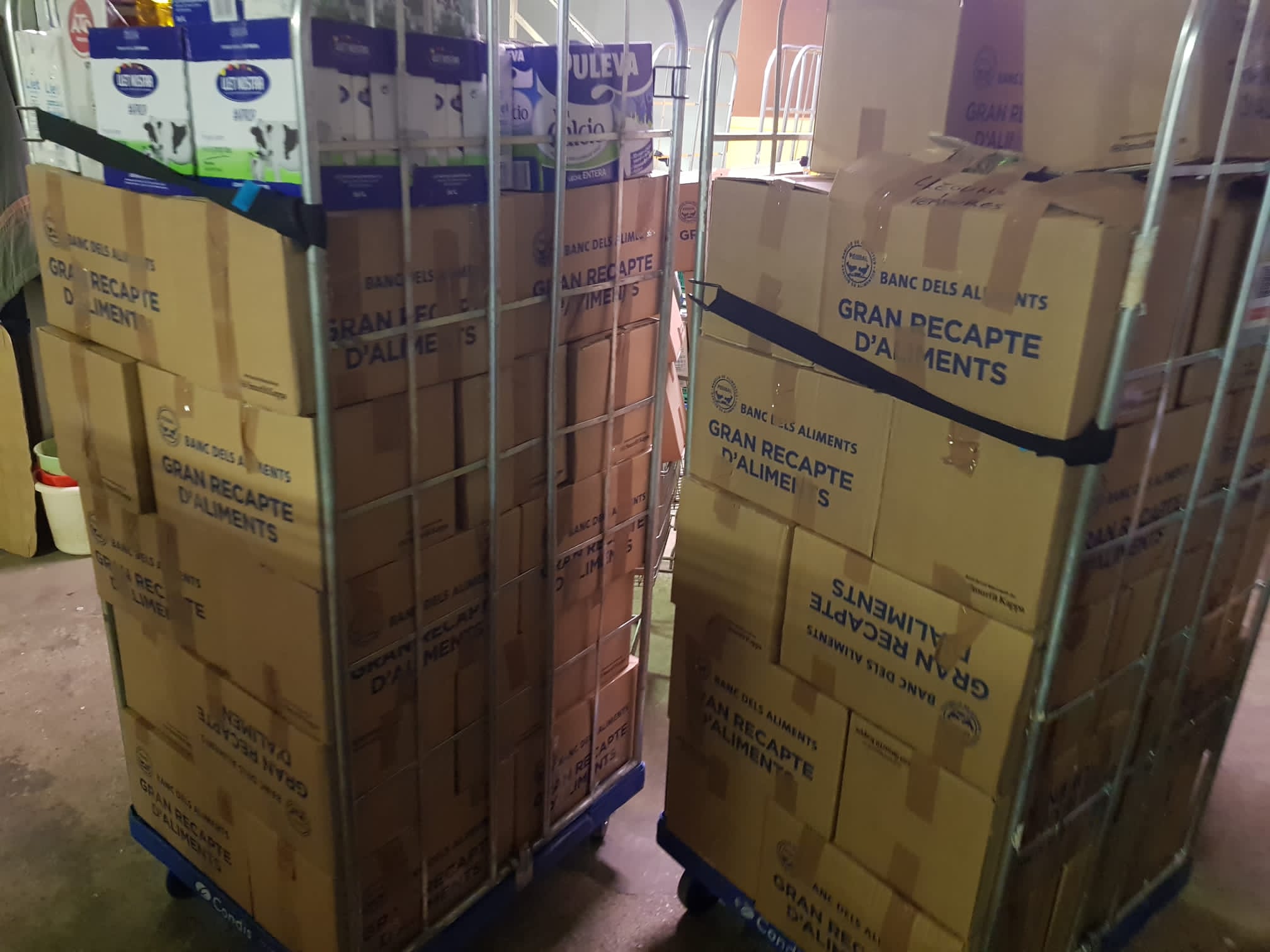 Masquefa recull prop de 10.000 quilos d’aliments durant el Gran Recapte