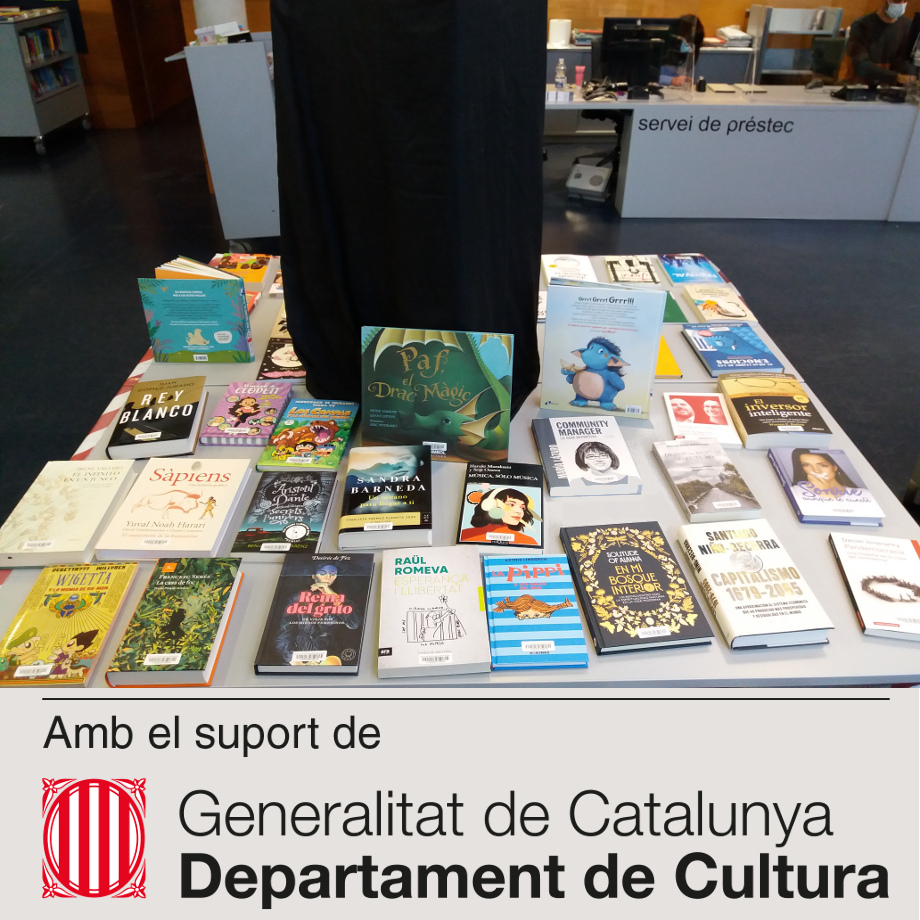 Biblioteca-Masquefa-Noves-adquisicions-2020-Logo-Generalitat-Foto-1