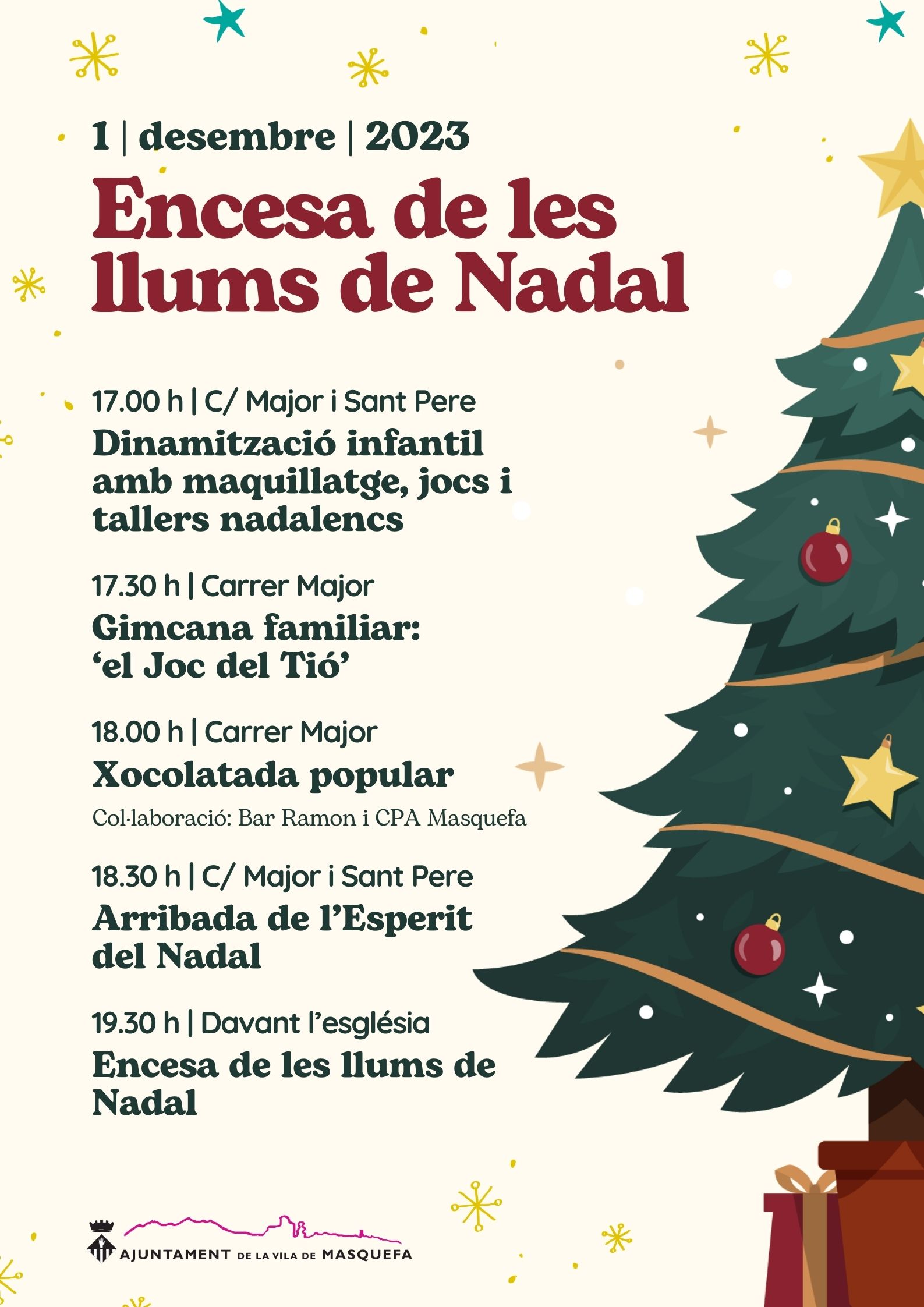 Encesa de les llums de Nadal 2023 Encesa de les llums de Nadal 2023